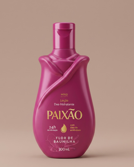 Lait corps Paixão Flor de Baunilha - 200ml