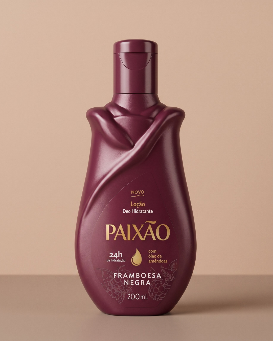 Lait corps Paixão Framboesa Négra - 200ml
