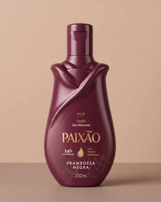 Lait corps Paixão Framboesa Négra - 200ml