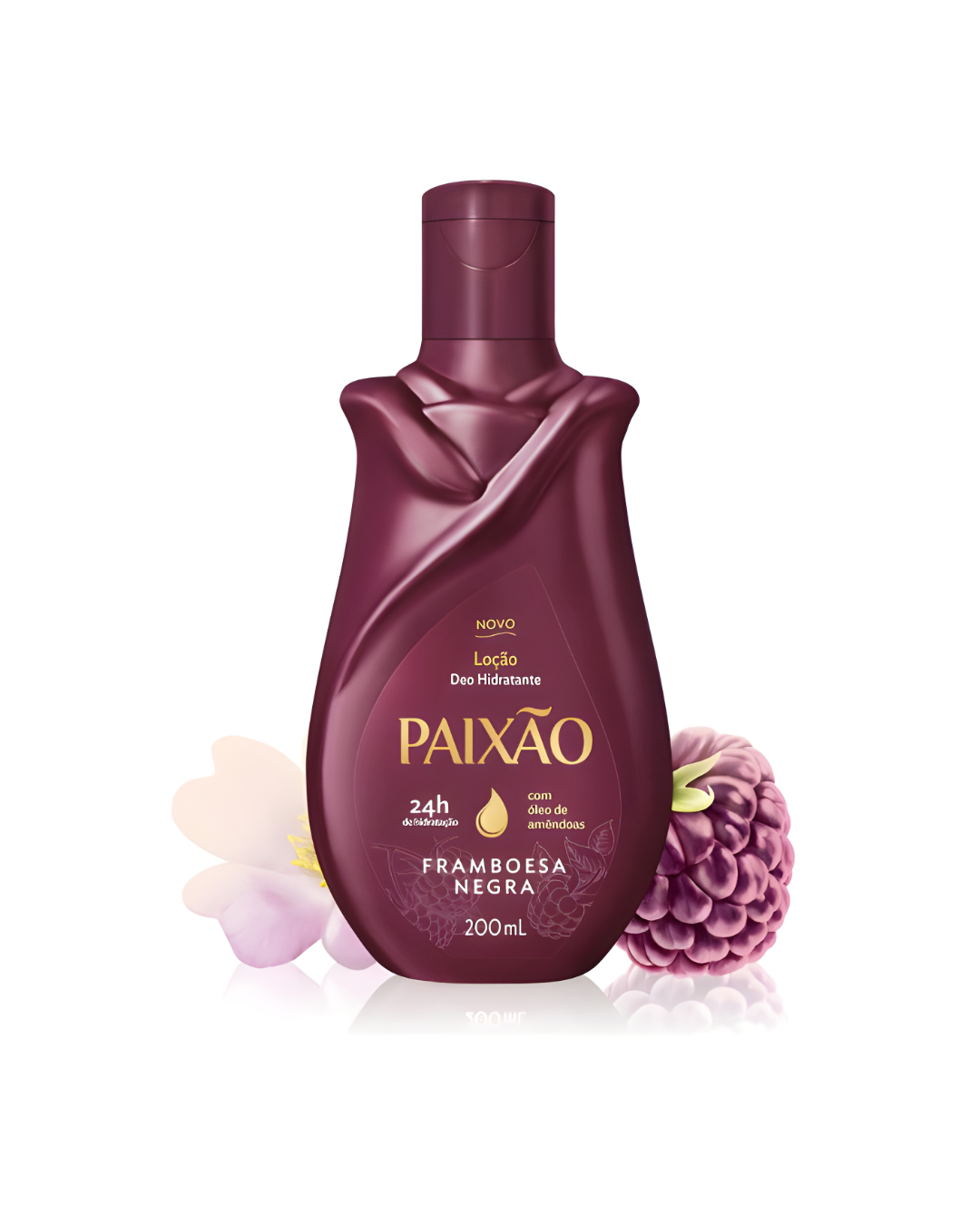 Lait Corps Paixão Framboesa Negra - 200ml